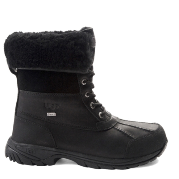 UGG Butte Cuffable Waterproof Adirondack -20° Winter Black Snow Boots